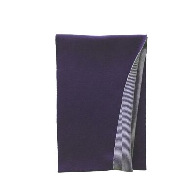 RundSchal violett/grau