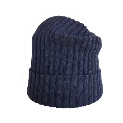 PullAround chapeau long bleu-marron