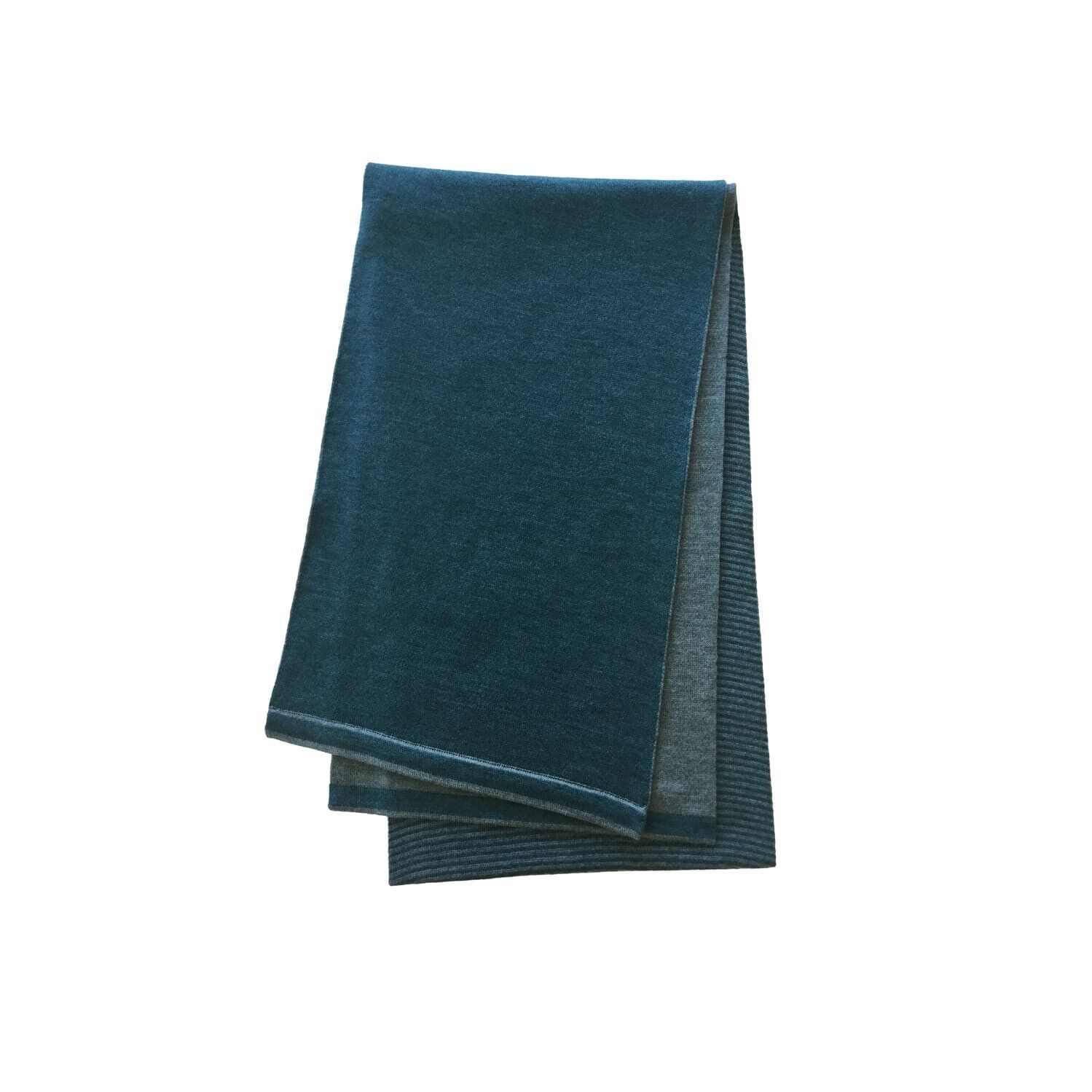 RingelSchal petrol/blaupetrol