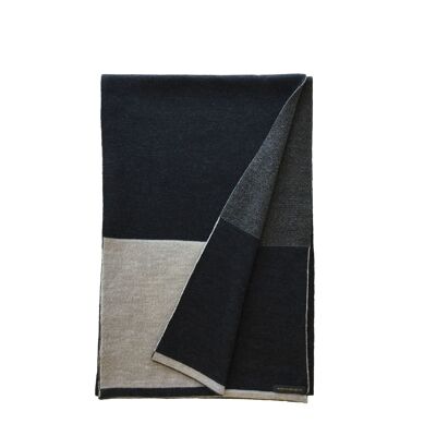 Loop scarf anthracite / gray