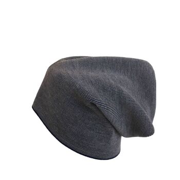 Bonnet bonnet anthracite / naturel 2