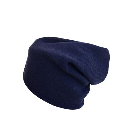 Gorro azul / natural