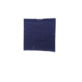 ONE écharpe perforée bleu / gris 5