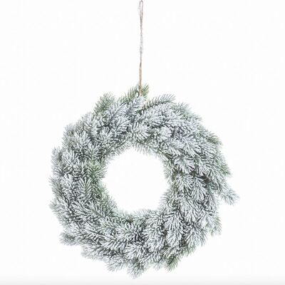 Kerstkrans landelijk - Nevado | ø 40cm | krans landelijk ronda | kerstdecoratie deurkrans | Krans voor de kerst | kerstversiering kransen | Ingenio