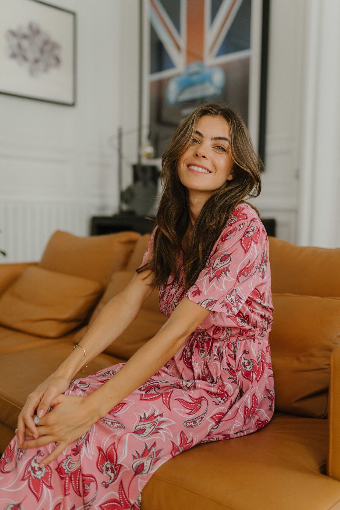 Dress DOLLY printed "Mira"