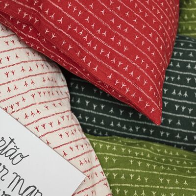 Linen Cushion Cover 30x50 ARRASTA PE Red