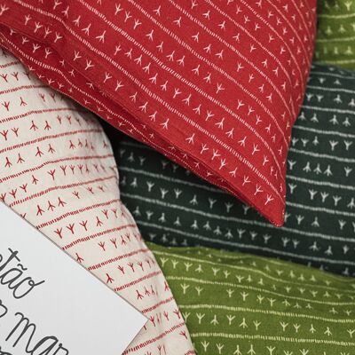 Linen Cushion Cover 30x50 ARRASTA PE Red