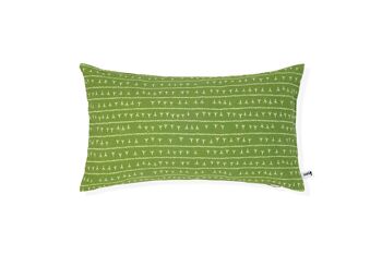 Linen Cushion Cover 30x50 ARRASTA PÉ Green ABACATE 2