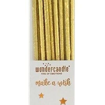 Make a Wish gold sparklers 30cm set of 10