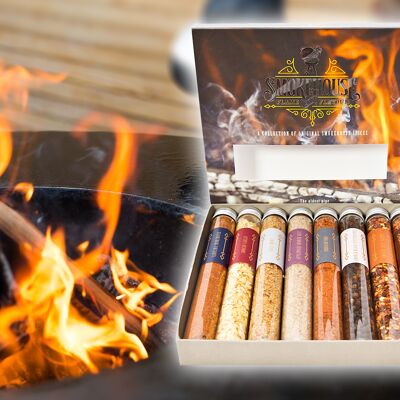 Smokehouse Flame & Flavour | Collection of 8 Smoked Spices