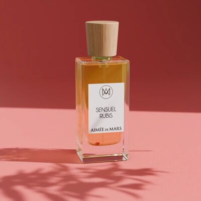 SENSUEL RUBIS - 50ml - Certified Cosmos Natural Perfume Elixir