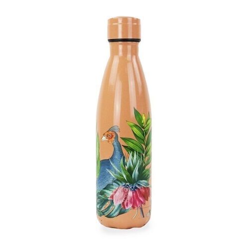 Bouteille isotherme " Paon "- Jardin Botanique - 500ml