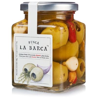 Pitted Gordal Olives with Smoked Olive Oil and Fine Herbs 130g