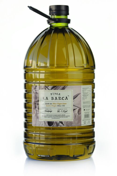 Aceite de Oliva Virgen Extra "FINCA LA BARCA" Garrafa 5 litros