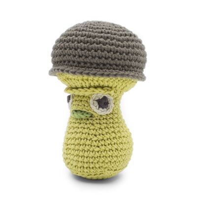 PERCY LE CÈPE - BABY RATTLE IN ORGANIC COTTON