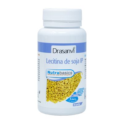 LECITINA SOJA 1200MG BOTE 48 PERLAS NUTRABASICOS DRASANVI