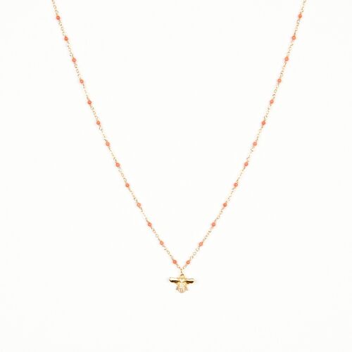 Collier Bee Corail