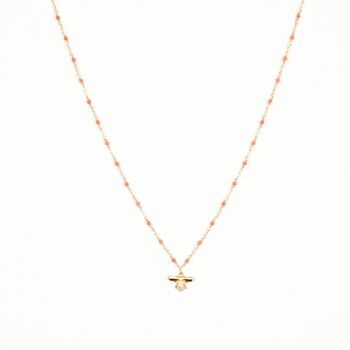 Collier Bee Corail 1