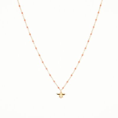 Collier Bee Corail