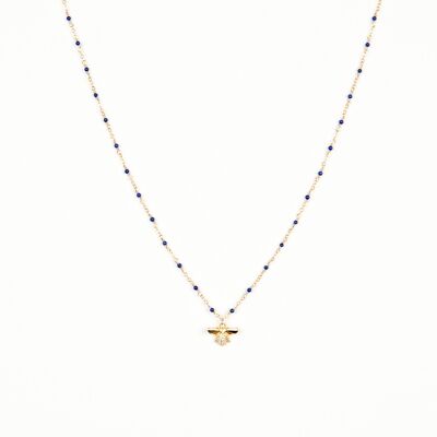 Bee Lapis-lazuli Necklace