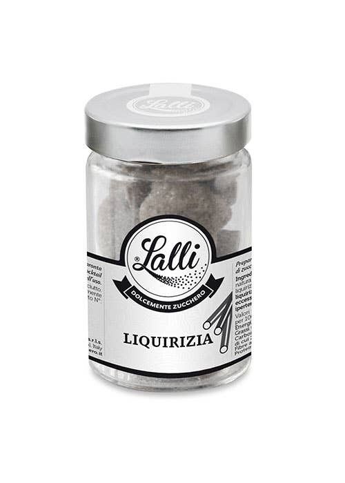 Zollette di zucchero aromatizzato al gusto Liquirizia, per bevande calde e fredde, 40g