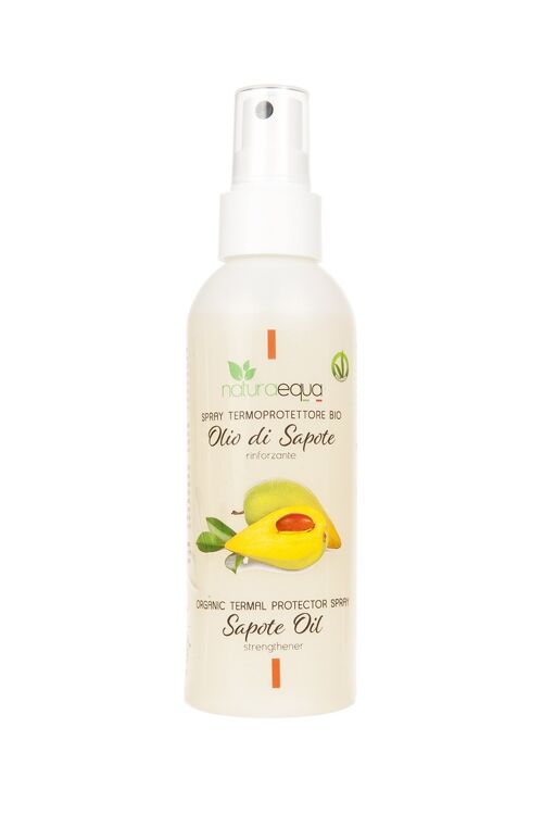 Termal protector spray organic sapote oil