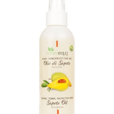Termal protector spray organic sapote oil