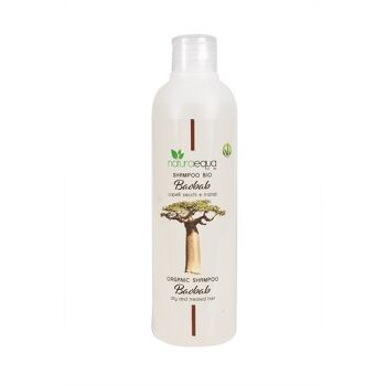 Shampooing Baobab - pour cheveux secs et traités chimiquement