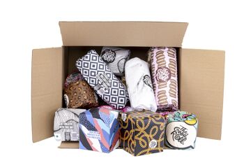 The Home Kit - Combo Box comprenant mouchoirs, papier toilette et essuie-tout 1