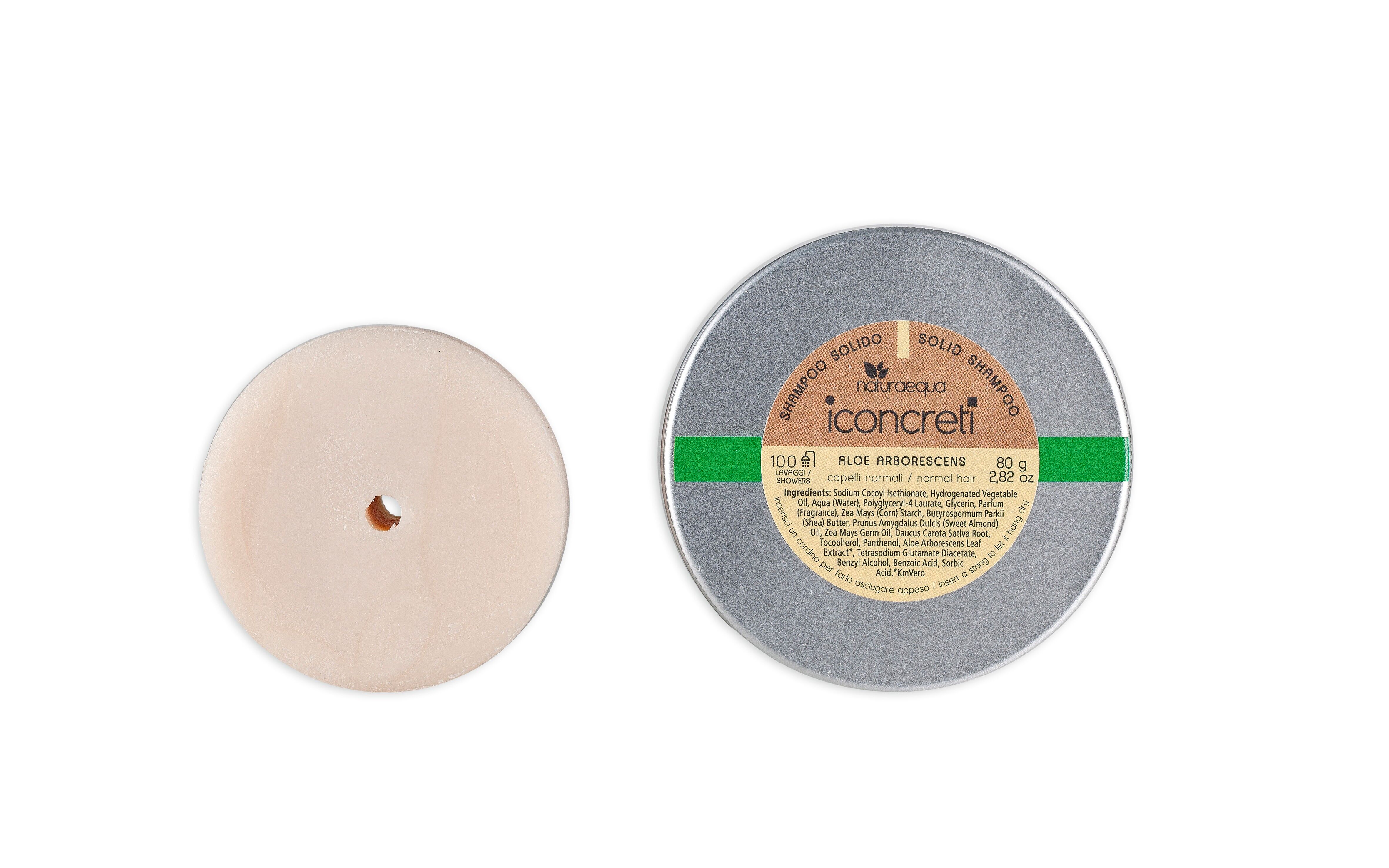 SHAMPOO SOLIDO ALOE ARBORESCENS- capelli normali