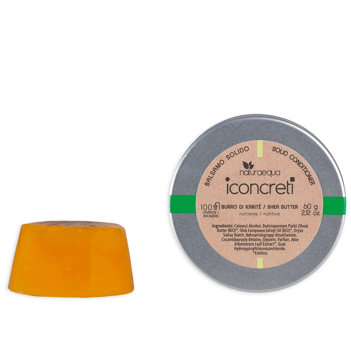 BALSAMO SOLIDO BIOLOGICO - BURRO DI KARITÉ