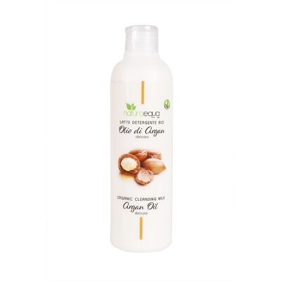 Organic Cleansing Milk with argan oil