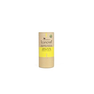 iConcreti Solid ORGANIC deodorant Lemon and Tea tree oil