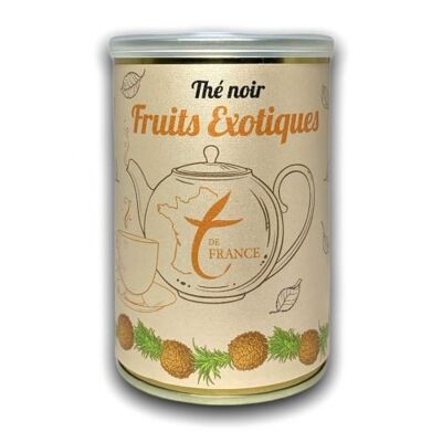 Té negro de frutas exóticas