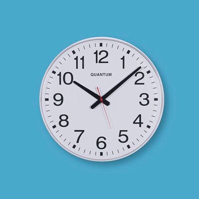 Large Wall Clock Quantum 6206