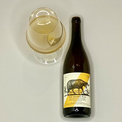 THE HERMIT RAM - Salty White Amphora - Natural Wine - Orange Wine - White Wine - New Zealand