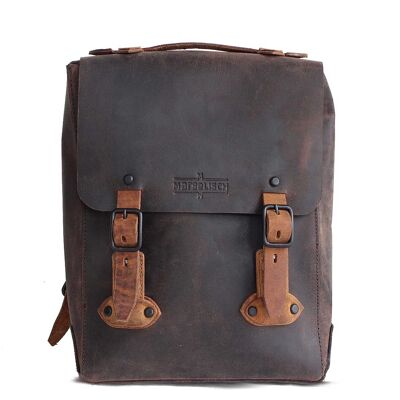 MARGELISCH leather backpack Lamar 1 brown