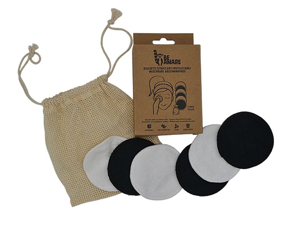 Dischetti struccanti riutilizzabili set da 6