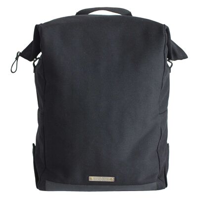 MARGELISCH Mochila de lona Evon 1 negro