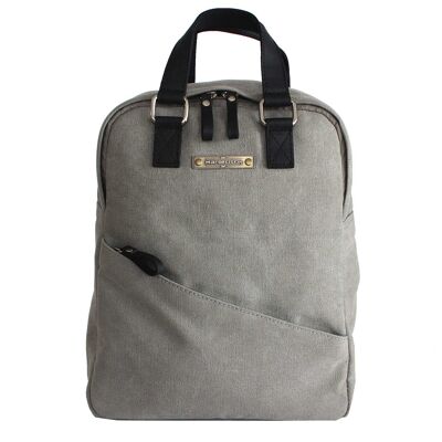 MARGELISCH canvas city backpack Minu 1 gray