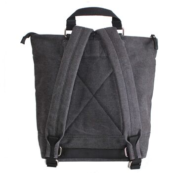 MARGELISCH sac à dos de ville en toile Amini 1 anthracite 4