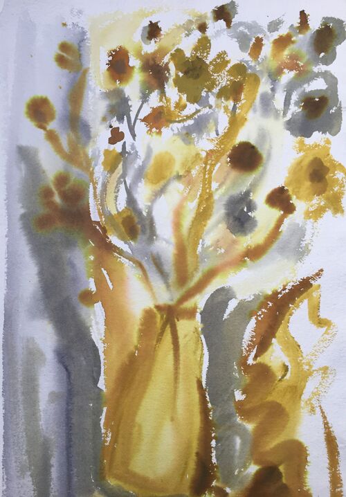 Blossom Watercolour Painting - Unframed