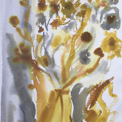 Blossom Watercolour Painting - Unframed