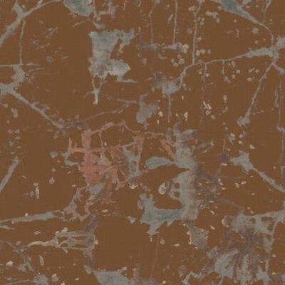 Tie Dye Marble Wallpaper - Rust - roll