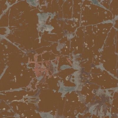 Tie Dye Marble Wallpaper - Rust - sample
