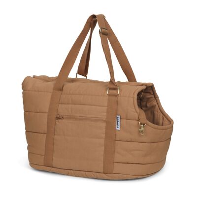 RIO Dog carrier bag Light brown L