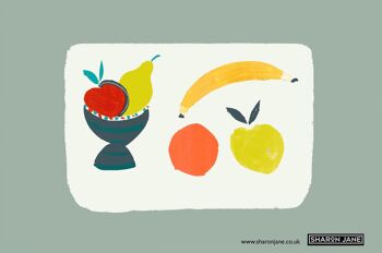 Torchon Fruit Bowl - Gris