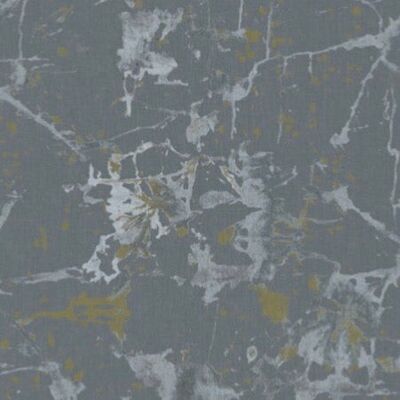 Tie Dye Marble Wallpaper - Grey + 0chre - sample