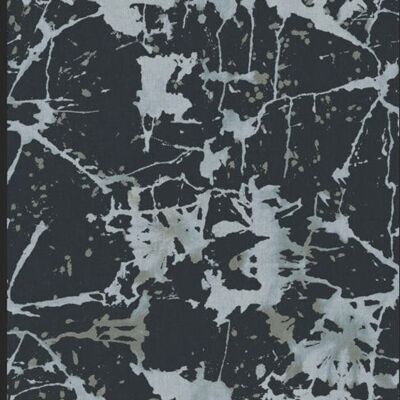 Tie Dye Marble Wallpaper - Black + Grey - roll