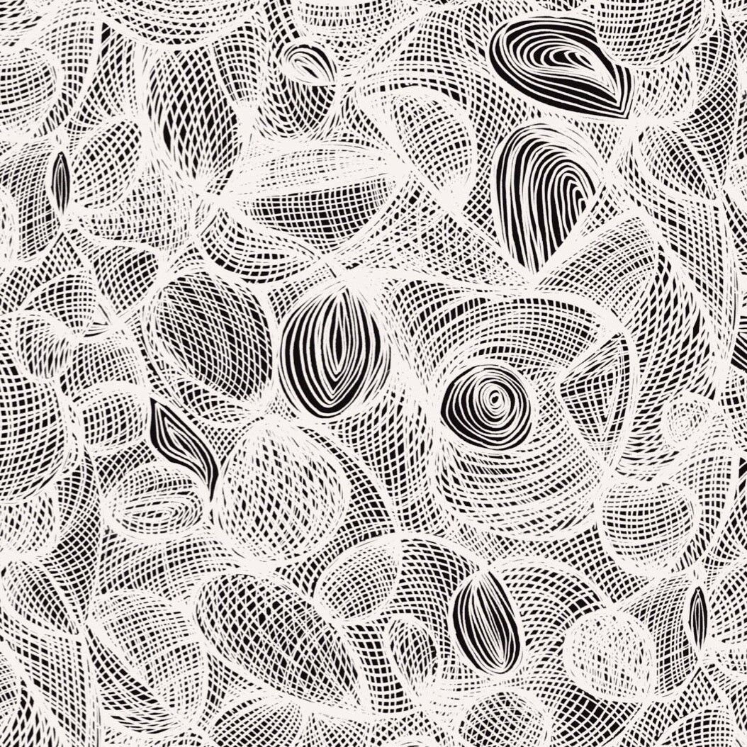 Black And White Abstract Scribble Background Stock Illustration - Download  Image Now - Scribble, Pattern, Drawing - Activity - iStock